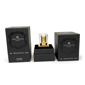 Роскошный дизайн черные крафт-коробки флаконы для ароматов из серебряной фольги подарочная коробка Упаковка духов