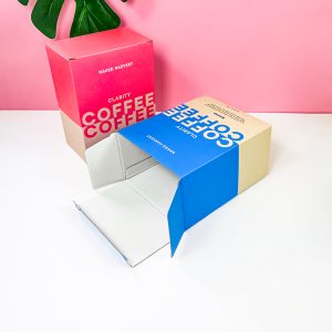 пользовательская упаковка качество кофе упаковка хранение подарки бумажная коробка пищевой класс упаковочная коробка - Бумажная складная коробка для упаковки - 3