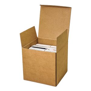 Натуральная коричневая упаковка коробки крафт-бумаги для свечи Горячая продажа бумажной коробки свечи подарочная упаковка