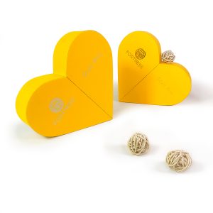 Высокое качество пользовательские роскошные картона сердце форма цветок подарочная коробка